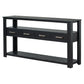 62.2'' Modern Console Table with 4 Drawers and 2 Shelves for Living Room