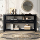 62.2'' Modern Console Table with 4 Drawers and 2 Shelves for Living Room