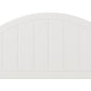 6 Pieces Traditional Style White Queen Bedroom Set With 2 Nightstands, Tall Dresser, and Wide Dresser/Cabinet/Chest with a Mirror