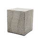 Wood-Like Stool, Side Table, End Table,  Accent Table Square, Bench Ottoman, Antique White